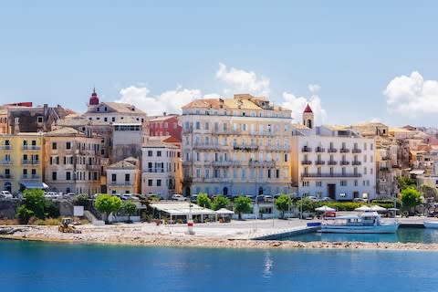 Corfu Town - Credit: getty