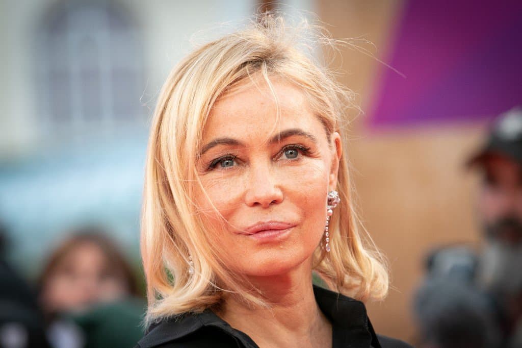 La comédienne Emmanuelle Béart en septembre 2019 au festival de Deauville - Lou Benoist