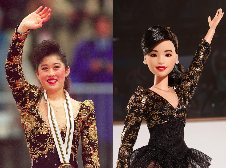 Kristi Yamaguchi, 1992 Winter Olympics, Barbie Doll Split 2