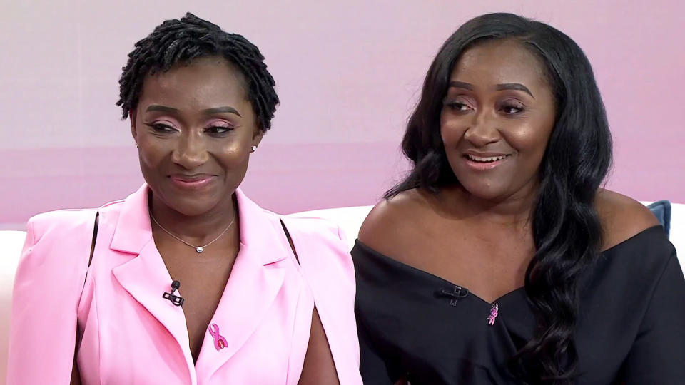 La'Draya Macon advocated for herself when she found a lump in her breast and was later diagnosed with stage 2 breast cancer. Her advocacy helped her sister undergo early screening to make sure she was also healthy. (TODAY)