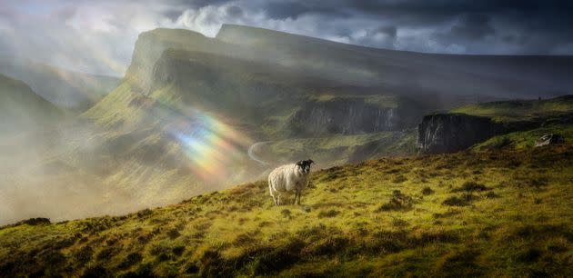 The Quiraing, Isle of Skye, captured by Calvin Downes.  (Photo: Calvin Downes)