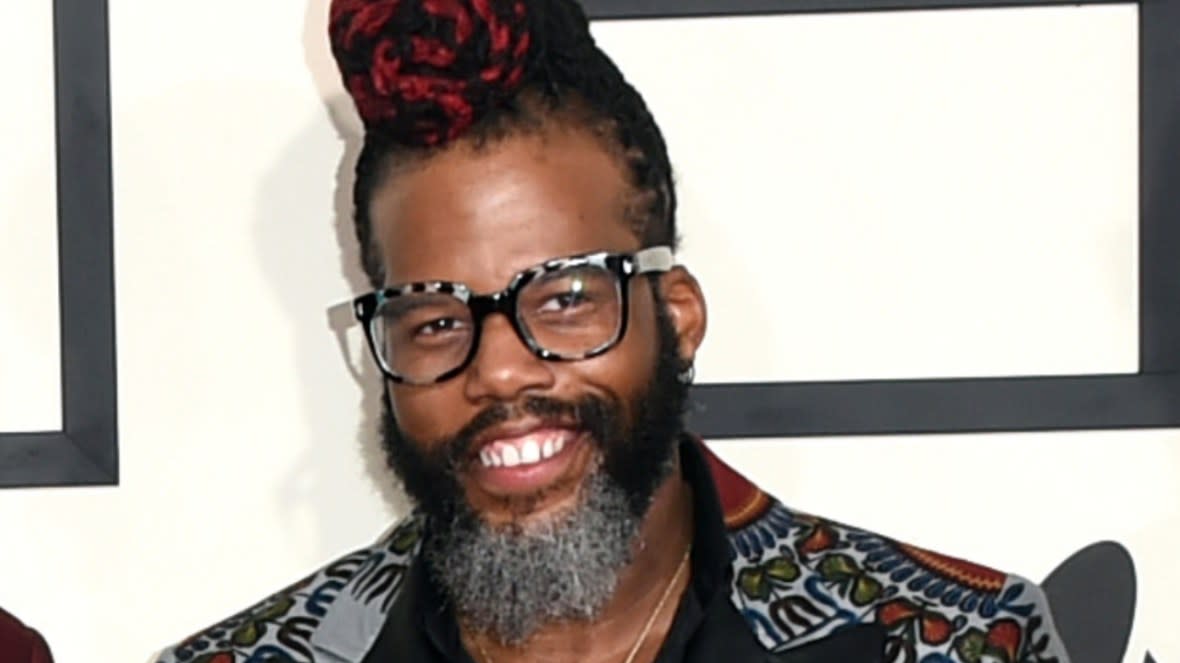 Musician Casey Benjamin of The Robert Glasper Experiment attends the 57th annual Grammy Awards at the Staples Center in Los Angeles. (Photo: Jason Merritt/Getty Images)