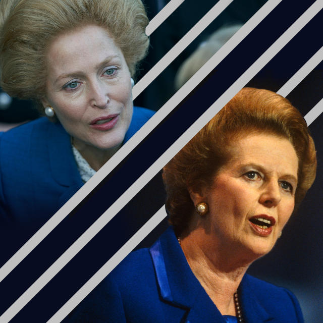 Gillian Anderson Brings Uncanny Resemblance To Margaret Thatcher In The Crown