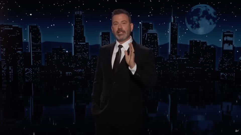 Several higher-ups at the Academy Awards attempted to talk Kimmel out of reading Trump’s review. ABC