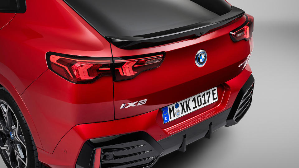 BMW iX2 all-electric sports activity coupe