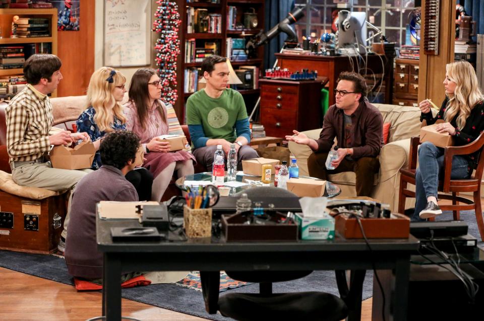 Bialik on "The Big Bang Theory."