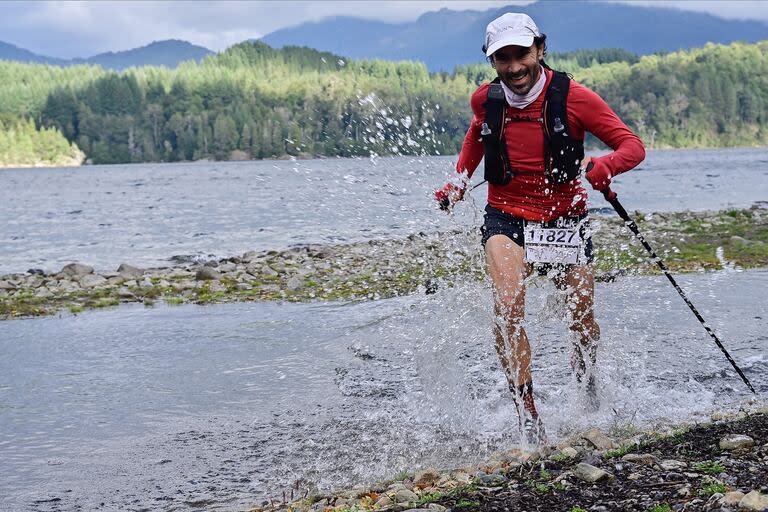 Correr sobre el agua puede resultar molesto, salvo que se necesite refrescarse; después de muchas horas de trepar, avanzar lo más rápidamente posible y bajar, un chapuzón, aunque sea de piernas, viene bien.