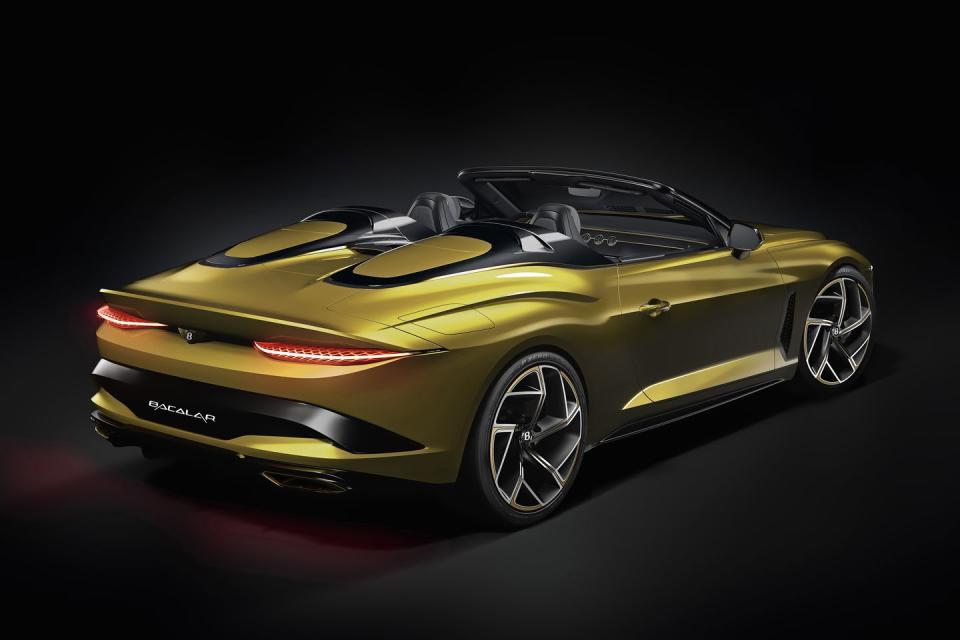 View Photos of the 2021 Bentley Mulliner Bacalar Concept