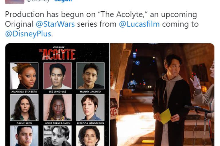 Carrie-Anne Moss participará en la serie The Acolyte