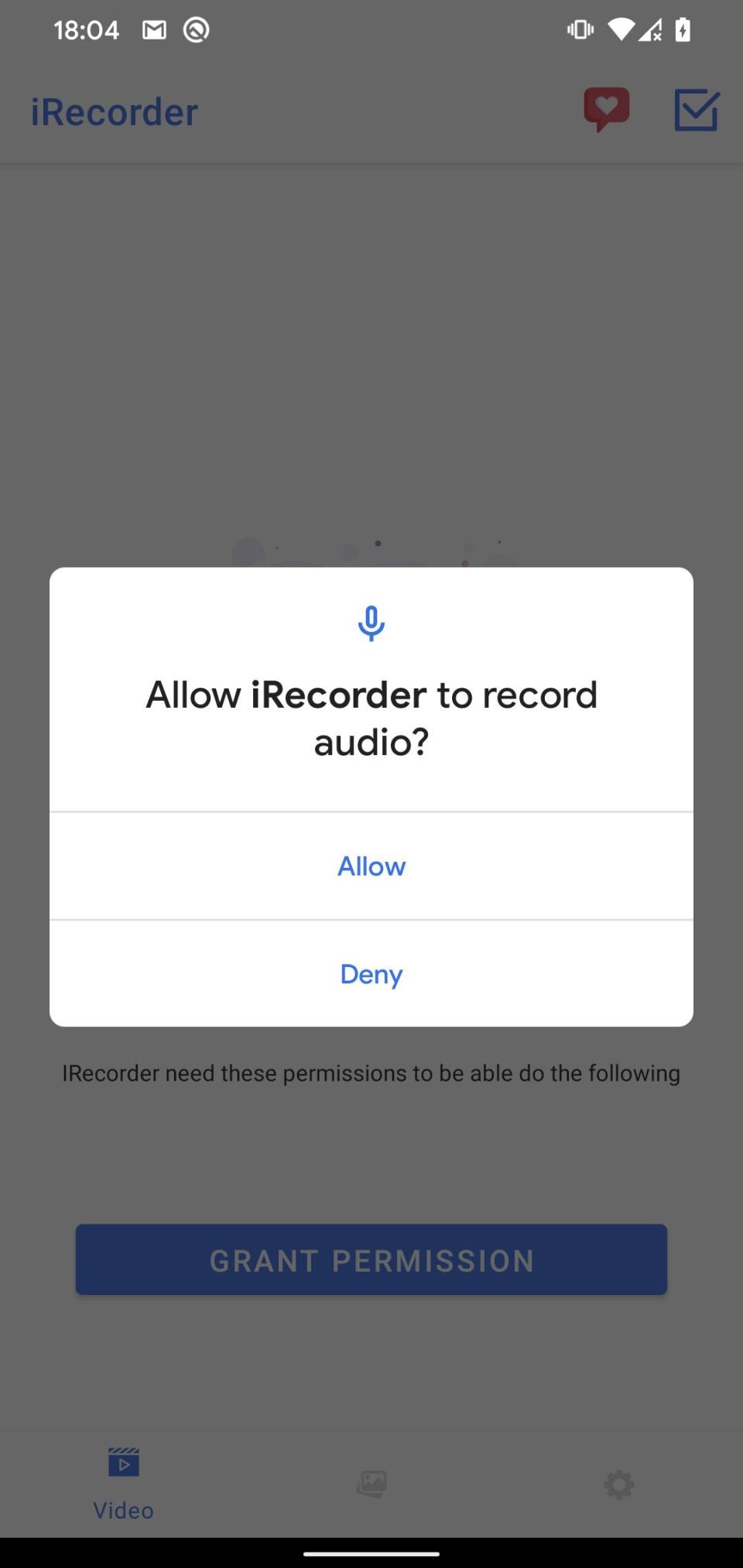 多數用戶一開始在下載「iRecorder」時有給予合法權限，因此讓駭客可以使用手機中的麥克風進行竊聽。（圖／翻攝自ESE官網）