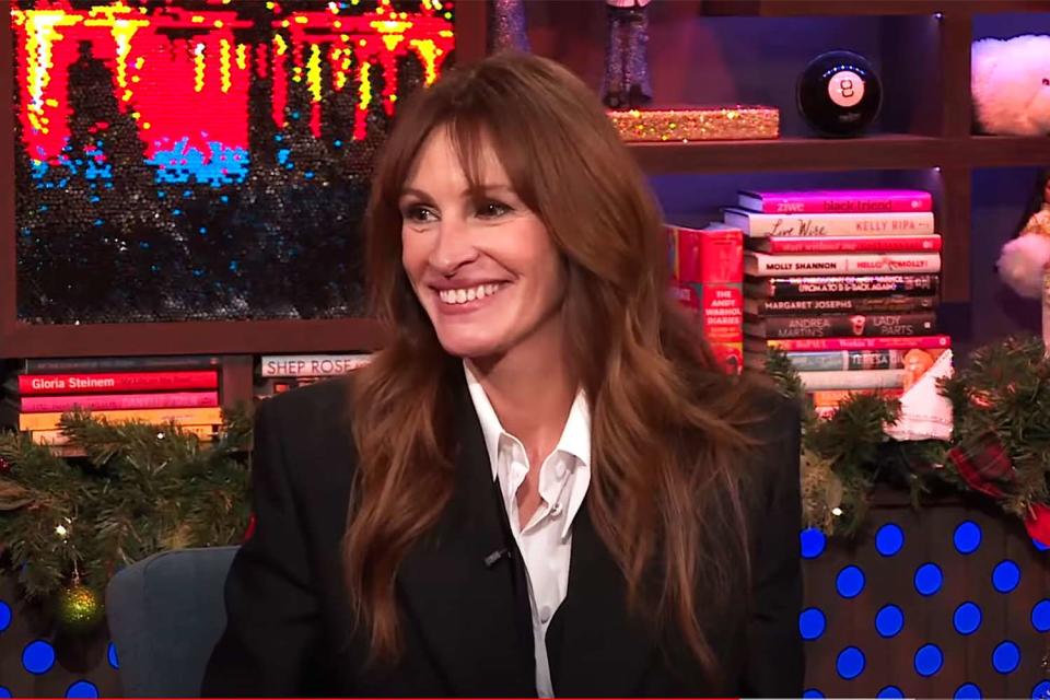 Julia Roberts opening up to Andy Cohen 