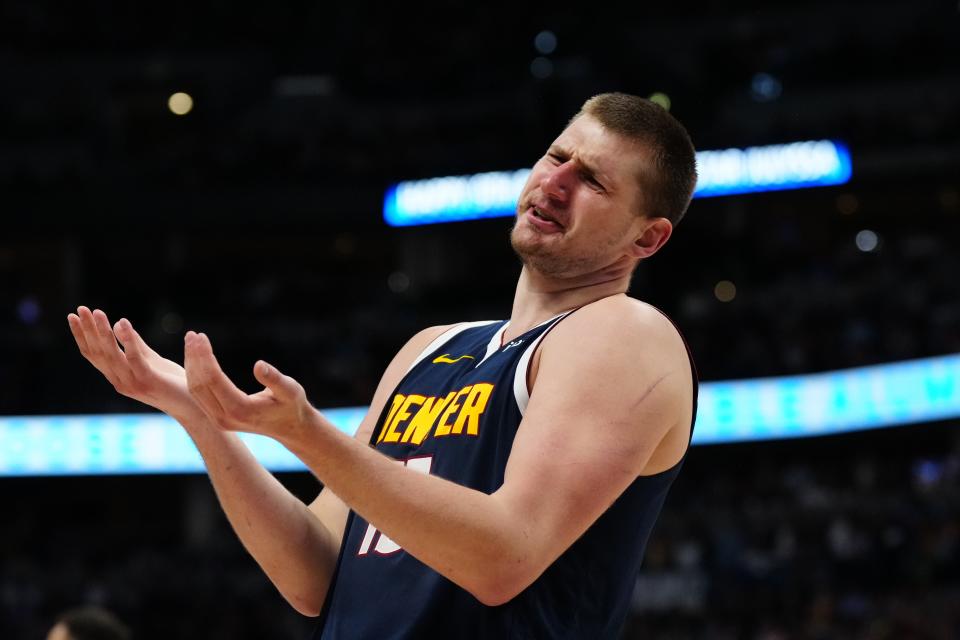 Nikola Jokic and the Denver Nuggets had into to the playoffs as the defending NBA champions.