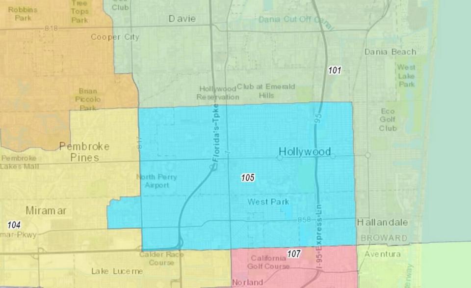 Distrito 105 de la Cámara de Representantes de la Florida