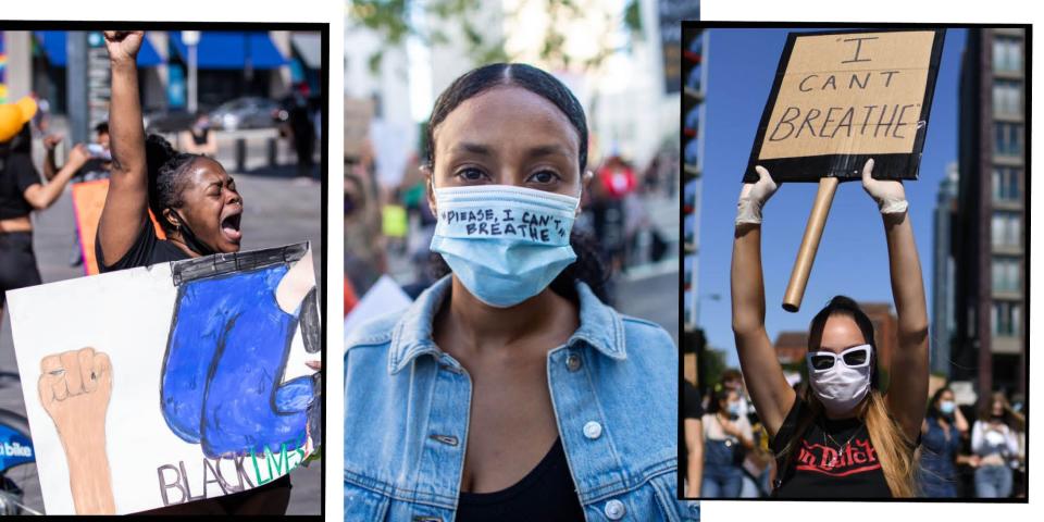 25 Of The Most Powerful Photos From Anti-Racism Marches Following The Death Of George Floyd