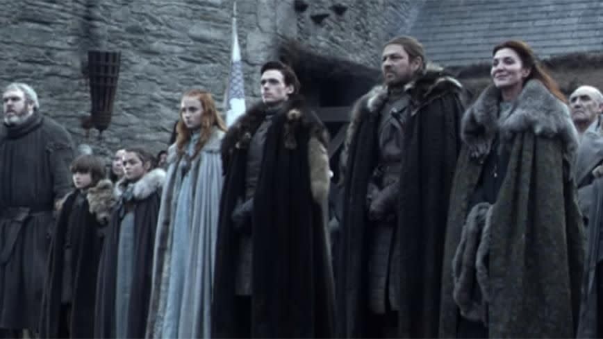 The Starks. Source: YouTube