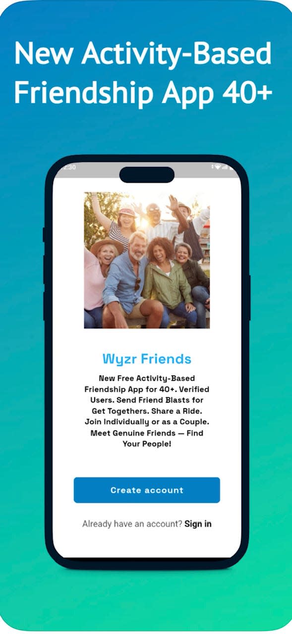 Wyzr Friends offers a wide variety of features, including matching, chatting, planning outings and carpooling for its users.