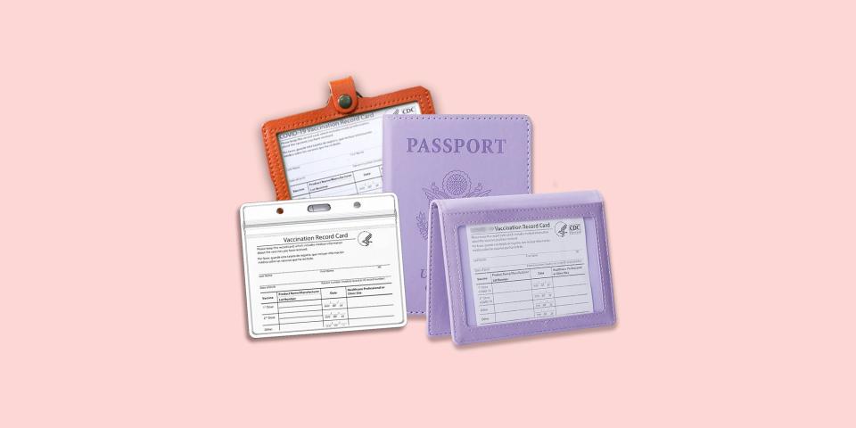 These Durable Vaccine Card Holders Make Flashing Yours So Much Easier