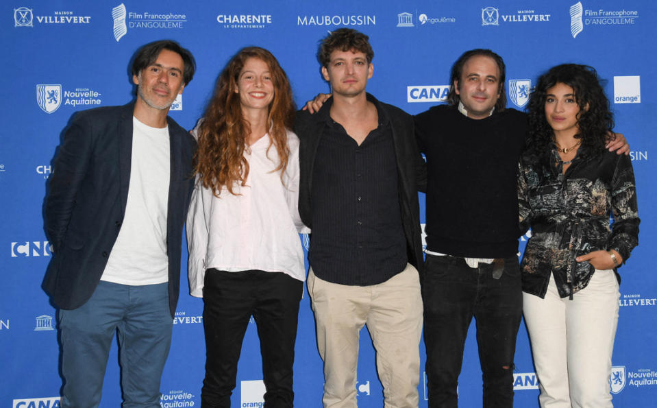 Emmanuel Mouret, Jenna Thiam, Niels Schneider, Vincent Macaigne et Camelia Jordana