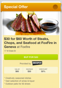 Groupon Now deals coming to Foursquare check-ins