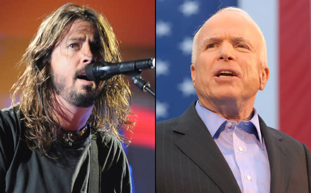 Foo Fighters vs. John McCain