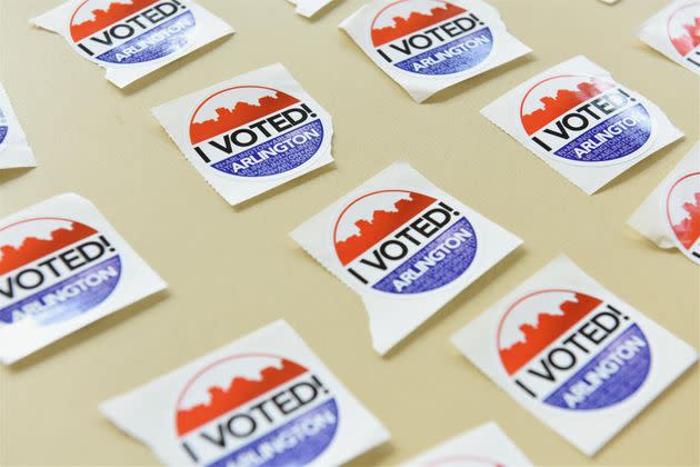 Expanded voting laws made it easier for Virginians to cast ballots early or absentee during the 2021 gubernatorial contest, and helped generate massive turnout for elections that produced a GOP sweep.  (Photo: Photo by Chen Mengtong/China News Service via Getty Images)