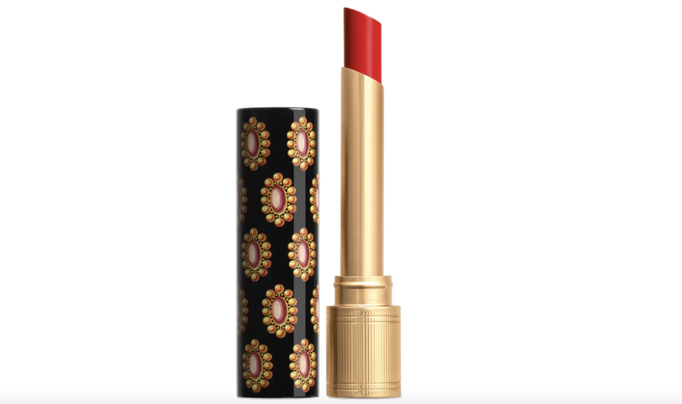 Gucci Rouge De Beaute Brillant Lipstick. (PHOTO: Sephora)