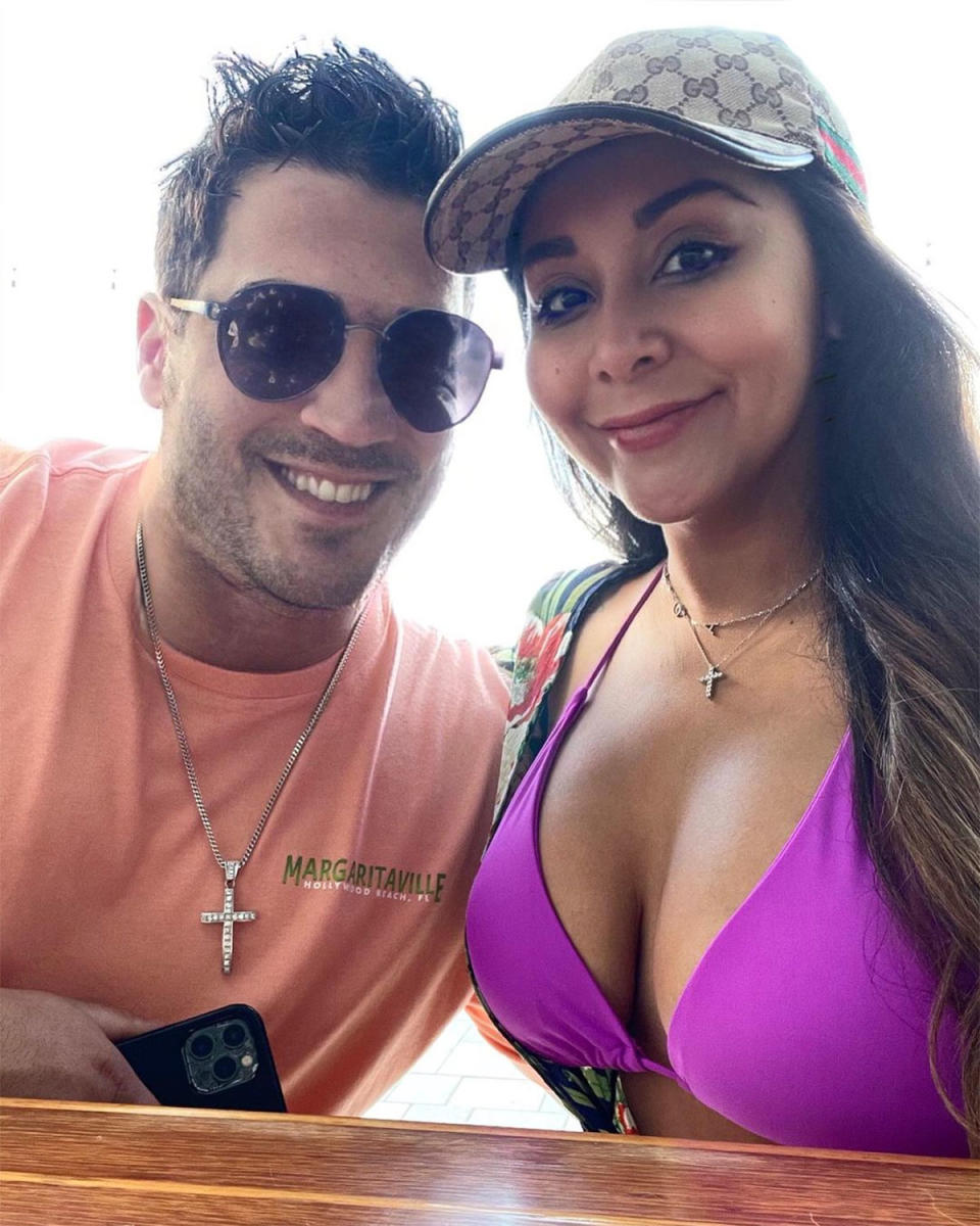 The couple enjoyed a couple's getaway in celebration of Polizzi's 34th birthday.
