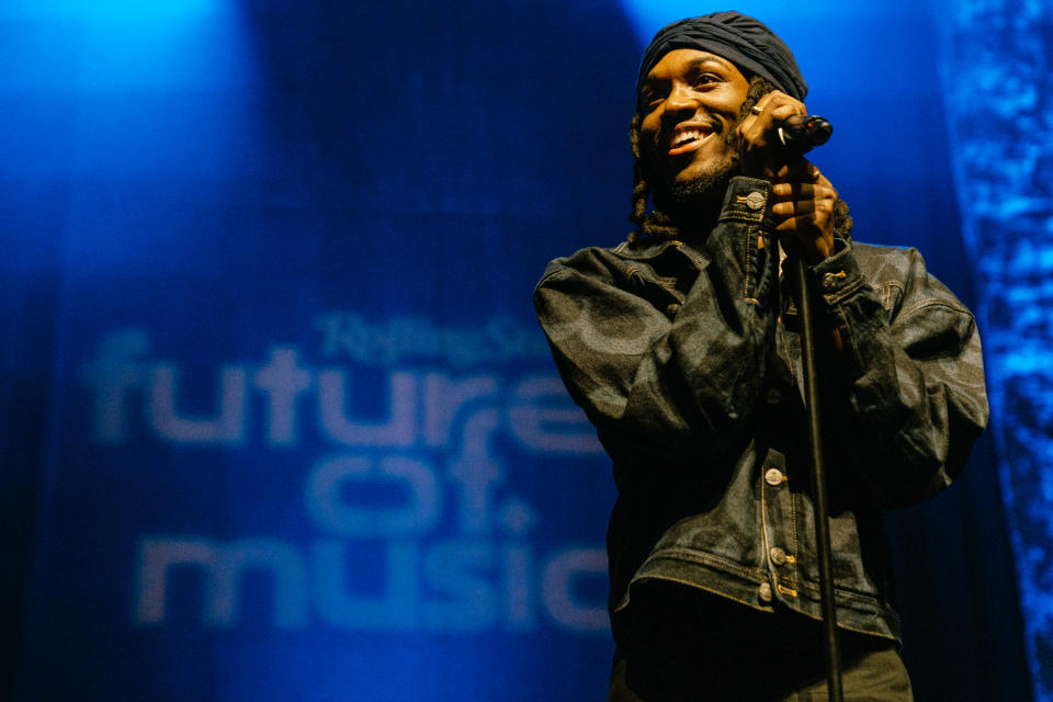 SABA at Rolling Stone Future of Music held at ACL Live at the Moody Theater on March 14, 2023 in Austin, Texas.