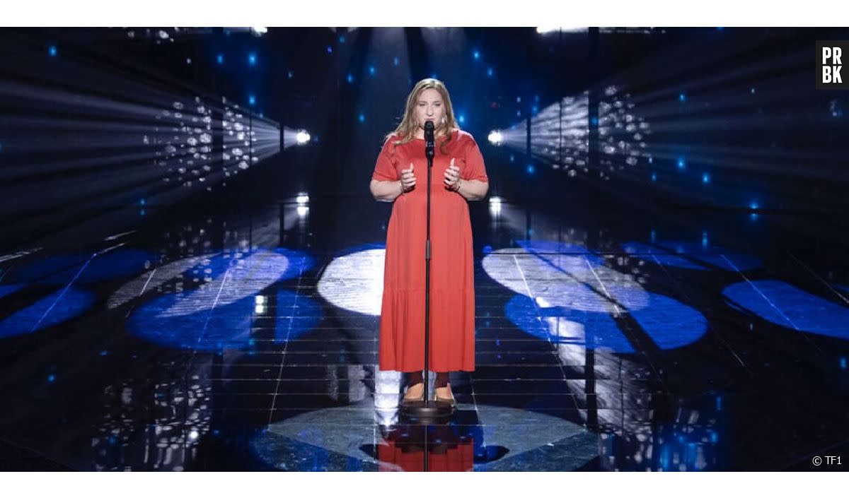 Marilou Berry chante-t-elle vraiment sur le plateau de The Voice pour Je te promets ? - TF1