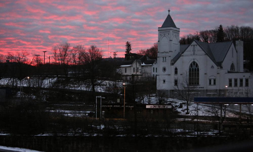 <span>Photograph: Jessie Wardarski/AP</span>