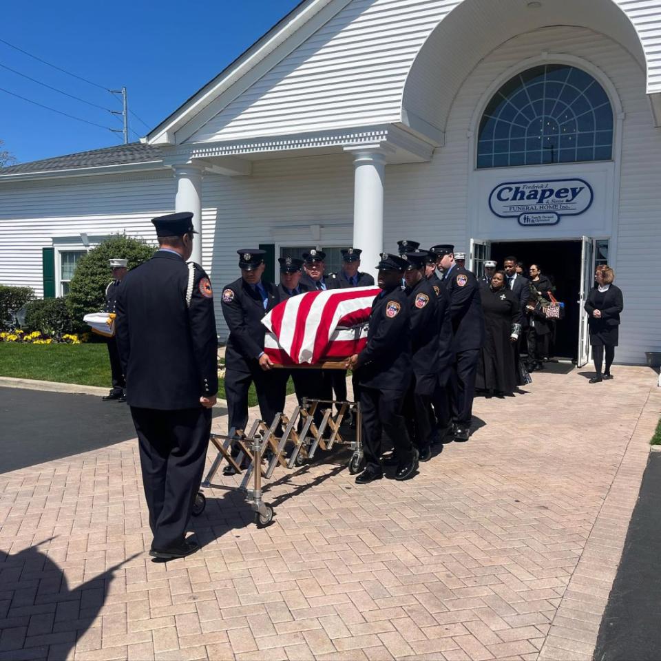 Floyd died of a heart attack April 15 after serving with the FDNY since 2019. Joann Ariola of NYC Council District 32/Facebook