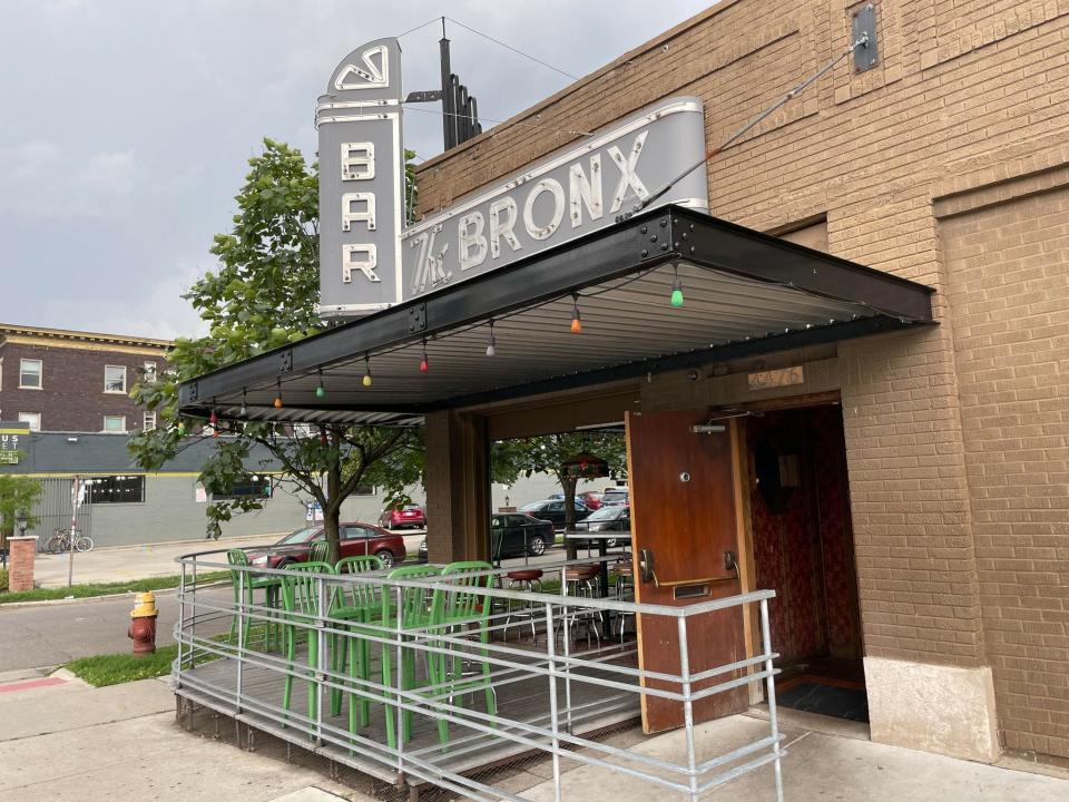The Bronx Bar, located near Wayne State University in Detroit's Cass Corridor.