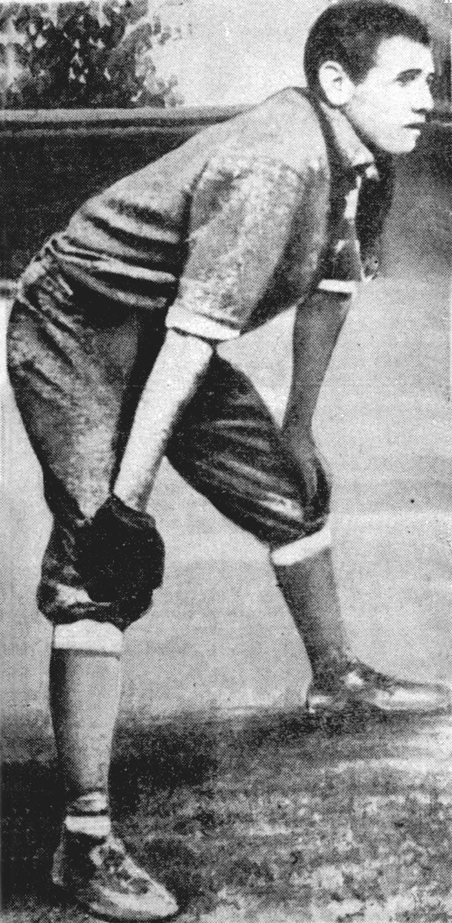 Photo of Babe Ruth while he was in Fayetteville.