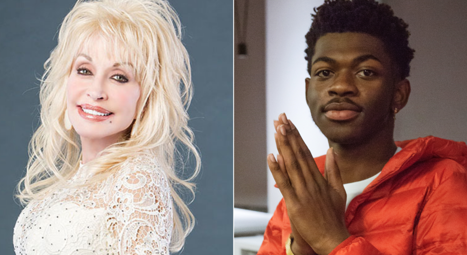 Featuring a mashup of the single's artwork with a new pink horse.Dolly Parton teases ultimate country remix of Lil Nas X's "Old Town Road" Nina Corcoran