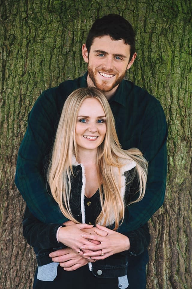 Pc Andrew Harper and his wife, Lissie