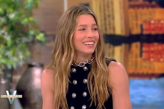 <p>The View</p> Jessica Biel on 'The View'