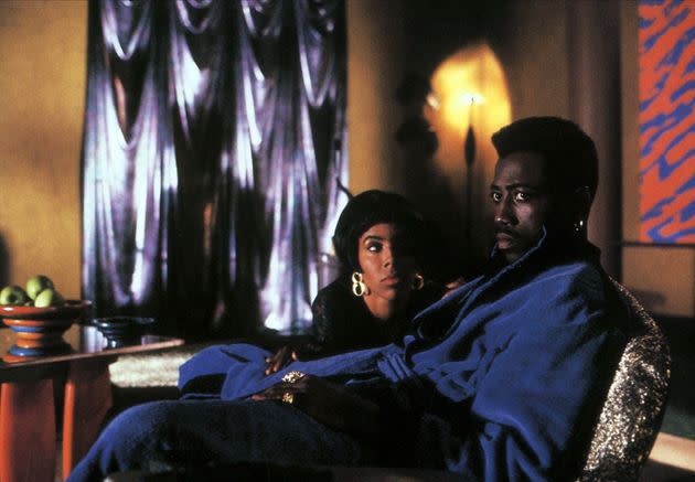 Wesley Snipes and Tracy Camilla Johns in 