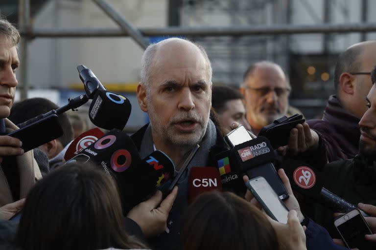 Horacio Rodríguez Larreta visitó la Rural para la inauguración de la feria