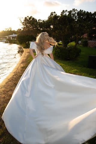 <p>@rossini_photography</p> Rebel Wilson on her wedding day on Saturday, September 28th in Sardinia, Italy.