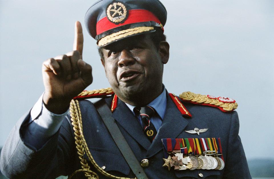 Forest Whitaker played Ugandan dictactor Idi Amin in "The Last King of Scotland."