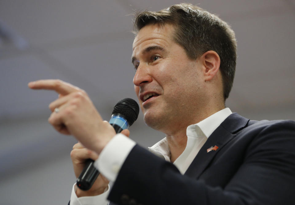 Rep. Seth Moulton (D-Mass.) also blasted Democratic leaders for failing to initiate impeachment proceedings against Donald Trump. (Photo: ASSOCIATED PRESS/John Locher)