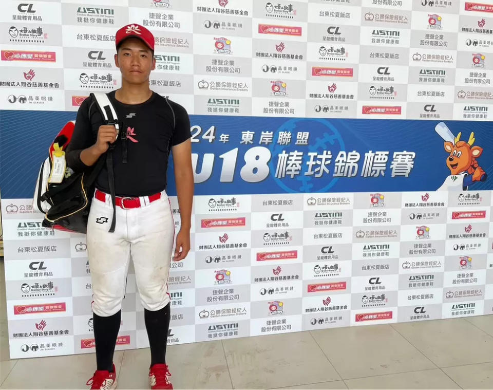 巴亞勝代班先發繳3.1局投球。吳敏欣攝