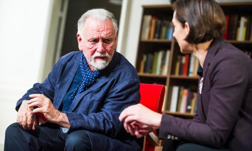 Kenneth Cranham and Rebecca Charles in The Father at Wyndham’s theatre, London.