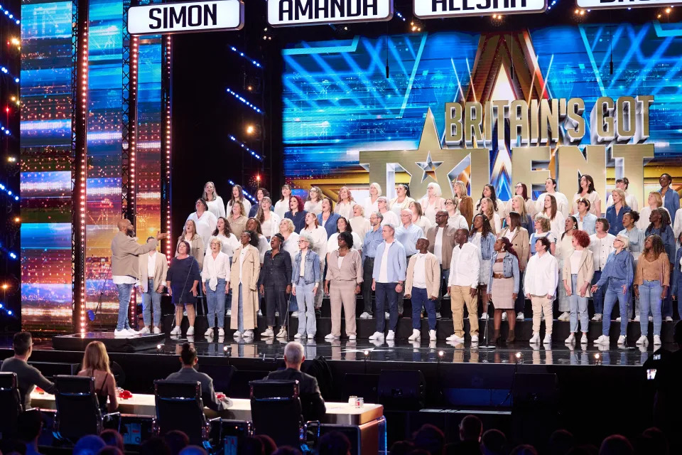 Community choir Northants Sing Out were voted through to the BGT final. (ITV)