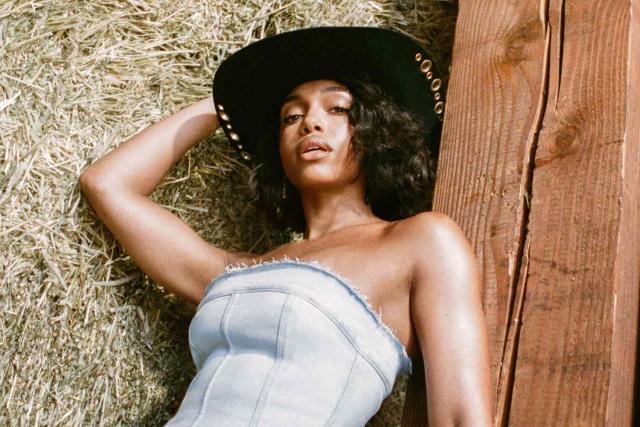 Lori Harvey Channels Her Inner Cowgirl in Good American's New