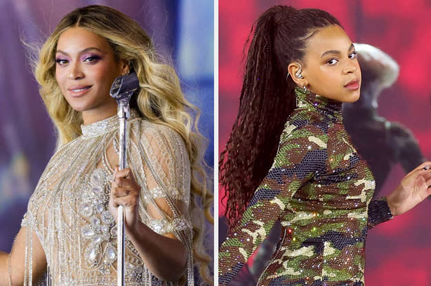 Children Shouldn't Have To Use Trauma As Fuel": Fans Are Defending Blue Ivy  After Beyoncé Revealed She Saw The Negative Comments - Yahoo Sport