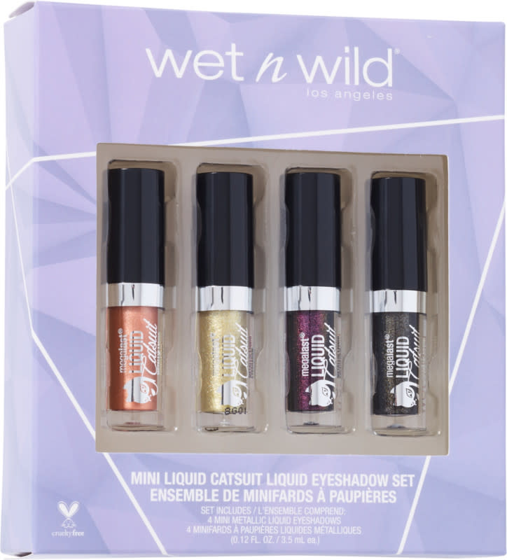 Wet n Wild Megalast Liquid Catsuit Liquid Eyeshadow Set. (Photo: Ulta)