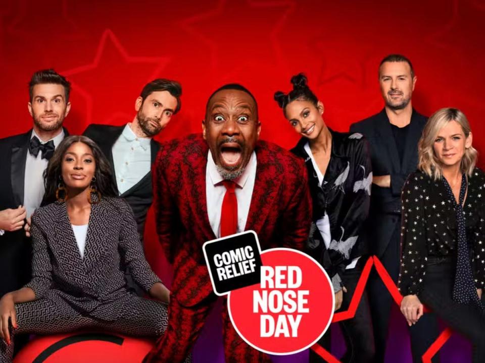 The Comic Relief 2023 presenting team (Comic Relief)