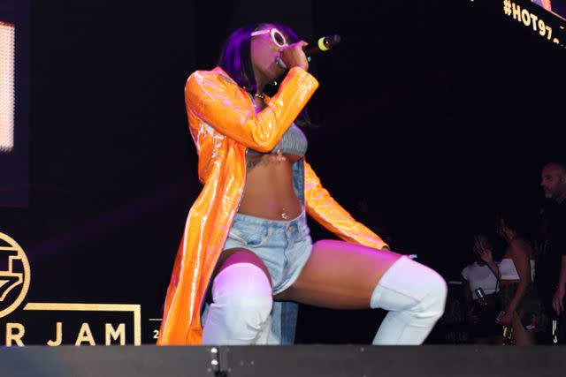 <p>Johnny Nunez/WireImage</p> Flo Milli at Summer Jam