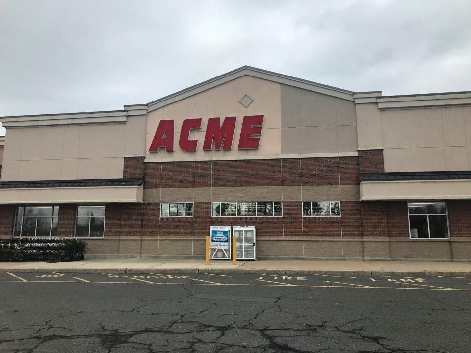 The Acme and the other stores in the shopping center will be demolished.